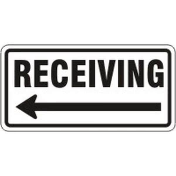 Accuform FACILITY TRAFFIC SIGN RECEIVING FRR275RA FRR275RA - main